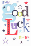 With a design as uplifting as a stroll down Enfield's tree-lined streets, this good luck card radiates joyful encouragement. Bold pastel blue and lively red lettering wind across a crisp white background, each character chosen with an artist's flair to blend playful sophistication and genuine support. Flurries of navy, lavender, and emerald green stars sparkle around the words, adding a dash of magic and possibility-like the twinkle of city lights after dusk on Southbury Road. The card's satiny surface is cool and inviting to the touch, delivering the same sense of hope and anticipation as a florist's card slipped thoughtfully into a bouquet. Perfect for congratulating friends before an adventure or rooting family on as they embark on something new in Enfield, the card's composition feels spontaneous yet polished-its vibrant palette and cheerful arrangement turning every message into a much-needed burst of optimism. Imbued with the heartfelt authenticity of the local community and ready for personal delivery, it captures the enduring Enfield spirit and the timeless wish for good fortune ahead.